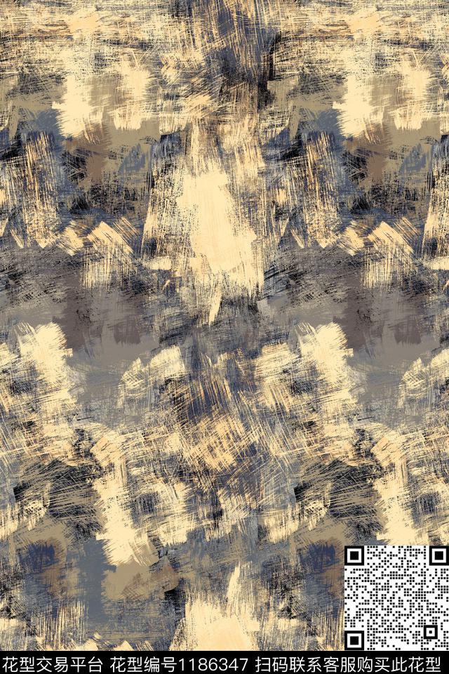 男装休闲抽象传统印花华亿平台下载（图片编号: 1186347） - 瓦栏（Walan）