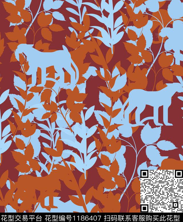 朦胧花卉小碎花春夏华亿平台传统印花华亿平台下载（图片编号: 1186407） - 瓦栏（Walan）