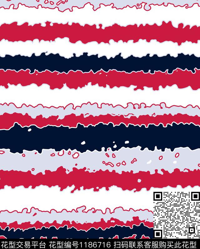 大牌风线条传统印花华亿平台下载（图片编号: 1186716） - 瓦栏（Walan）