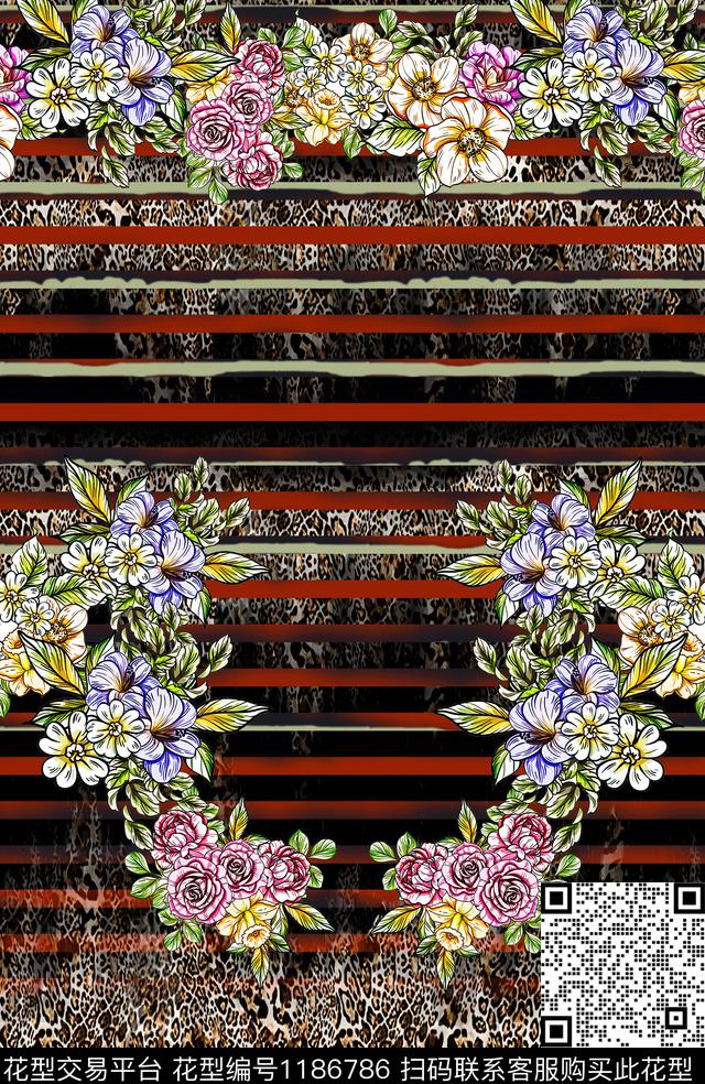 leopardleopardprinttextileprint数码印花华亿平台下载（图片编号: 1186786） - 瓦栏（Walan）