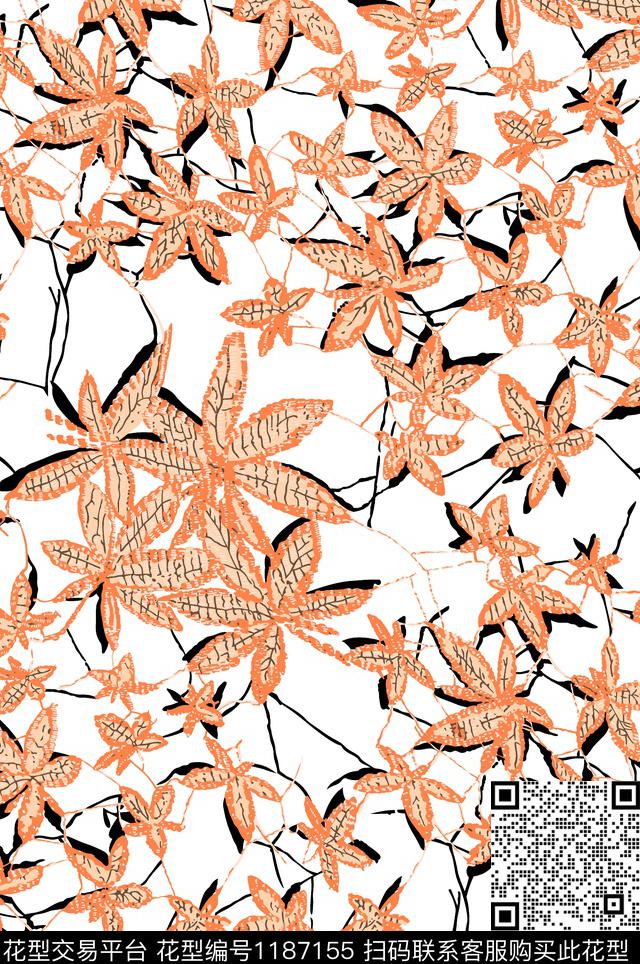 女装花卉热带华亿平台传统印花华亿平台下载（图片编号: 1187155） - 瓦栏（Walan）