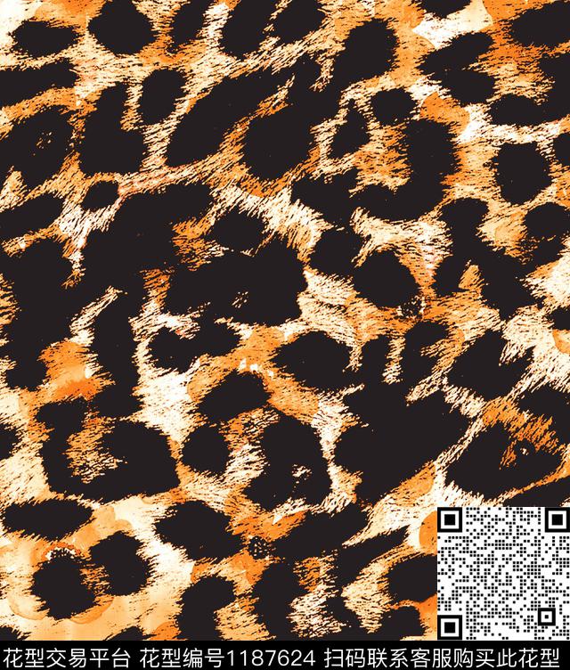 动物纹潮牌大牌风传统印花华亿平台下载（图片编号: 1187624） - 瓦栏（Walan）