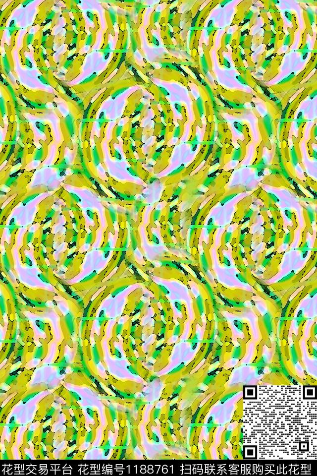 抽象迷彩图案民族风图案数码印花华亿平台下载（图片编号: 1188761） - 瓦栏（Walan）