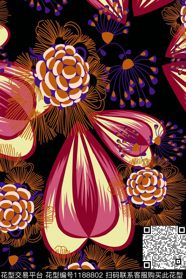 休闲几何印花传统印花华亿平台下载（图片编号: 1188802） - 瓦栏（Walan）