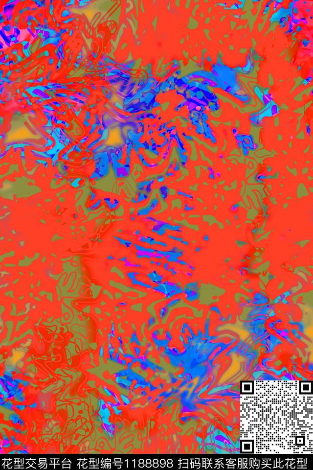 艺术彩绘艺术迷彩迷彩图案数码印花华亿平台下载（图片编号: 1188898） - 瓦栏（Walan）