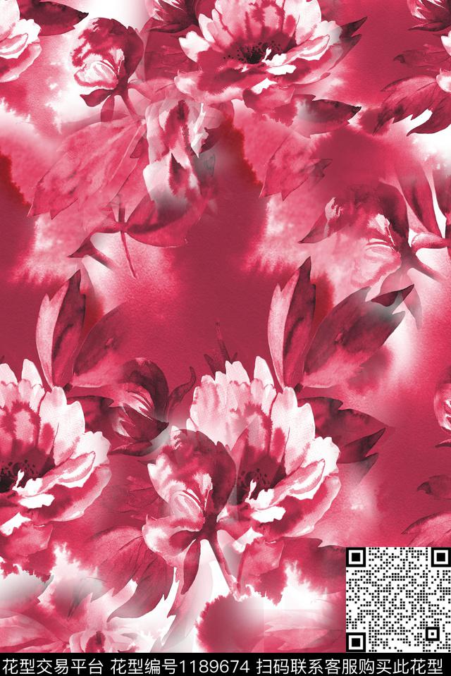 春夏华亿平台数码华亿平台扎染华亿平台数码印花华亿平台下载（图片编号: 1189674） - 瓦栏（Walan）