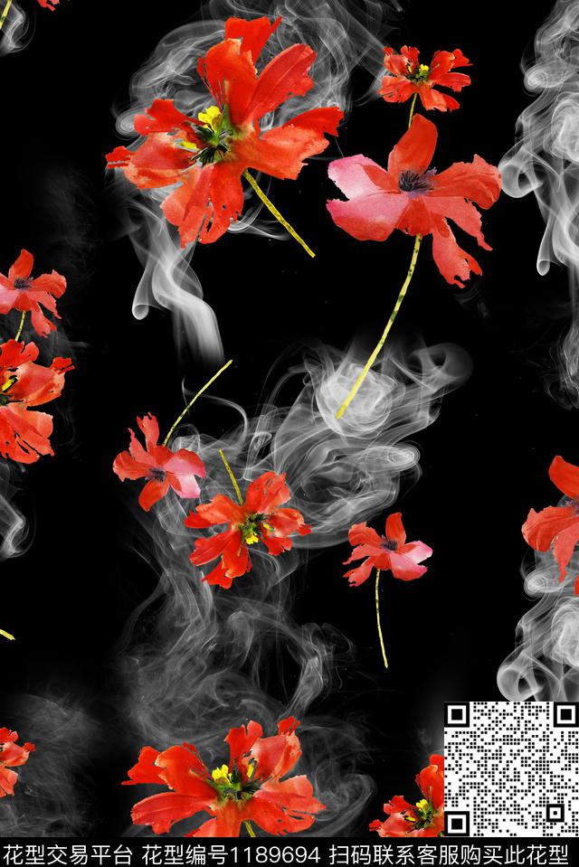 数码华亿平台男装花卉数码印花华亿平台下载（图片编号: 1189694） - 瓦栏（Walan）