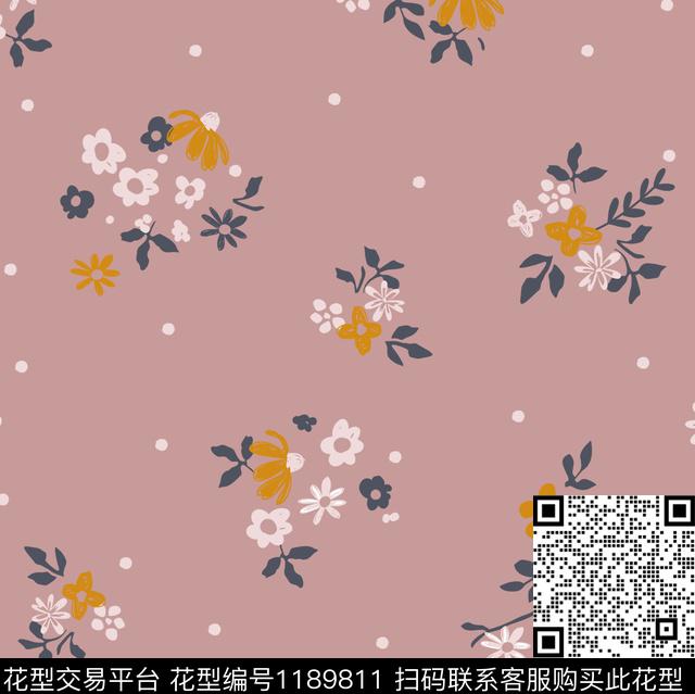 童装可爱小碎花传统印花华亿平台下载（图片编号: 1189811） - 瓦栏（Walan）