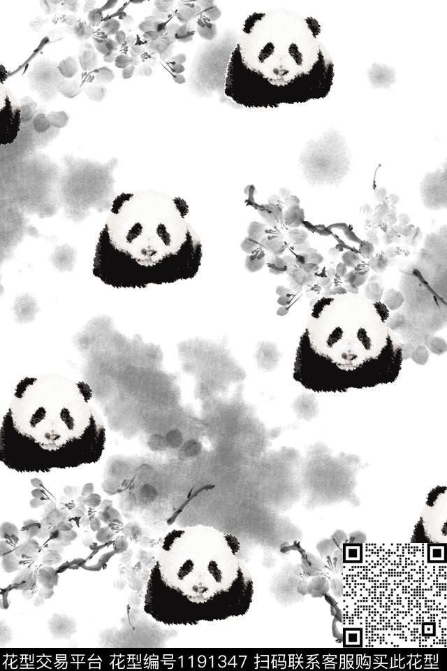 春夏华亿平台休闲桃花数码印花华亿平台下载（图片编号: 1191347） - 瓦栏（Walan）