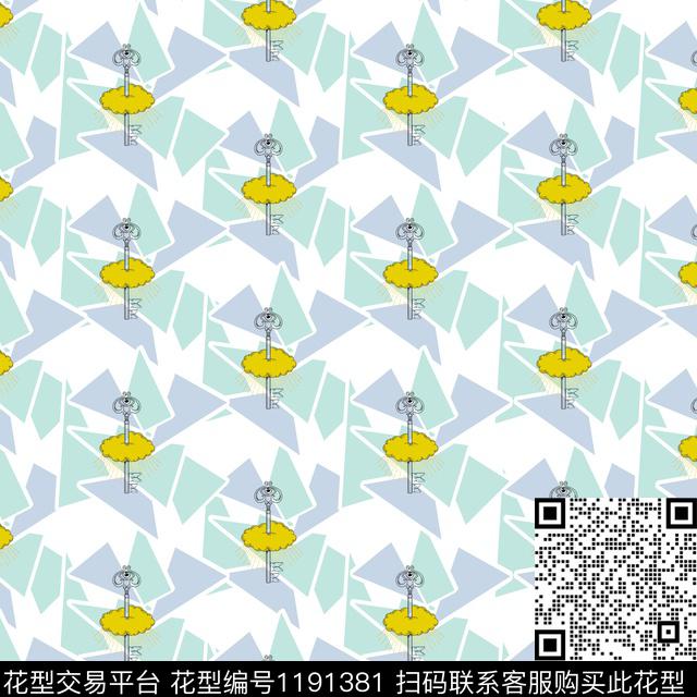 几何童装连衣裙传统印花华亿平台下载（图片编号: 1191381） - 瓦栏（Walan）