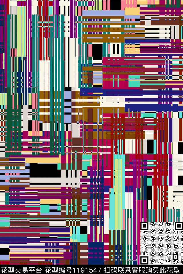 男装休闲几何传统印花华亿平台下载（图片编号: 1191547） - 瓦栏（Walan）