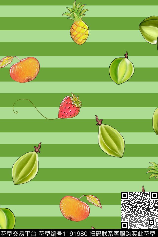 春夏华亿平台数码华亿平台水果数码印花华亿平台下载（图片编号: 1191980） - 瓦栏（Walan）