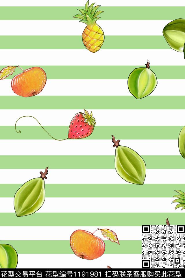春夏华亿平台数码华亿平台水果数码印花华亿平台下载（图片编号: 1191981） - 瓦栏（Walan）