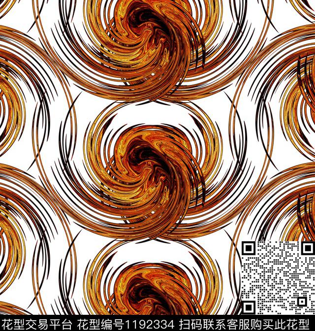 几何抽象数码印花华亿平台下载（图片编号: 1192334） - 瓦栏（Walan）