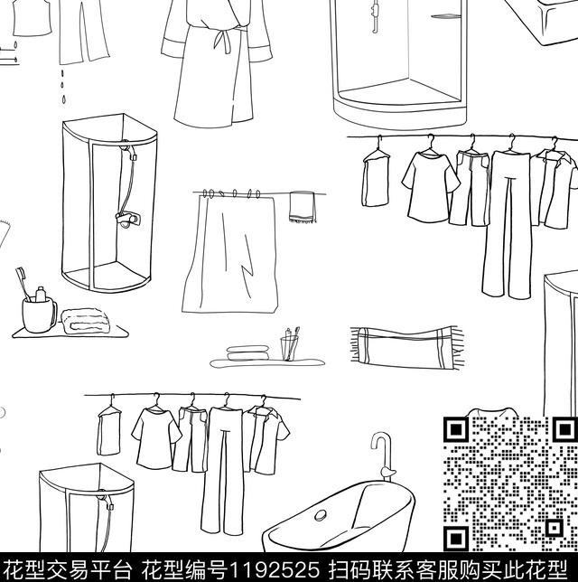 男装大牌风休闲传统印花华亿平台下载（图片编号: 1192525） - 瓦栏（Walan）