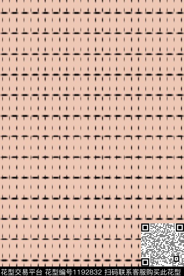 几何大牌风小清新数码印花华亿平台下载（图片编号: 1192832） - 瓦栏（Walan）