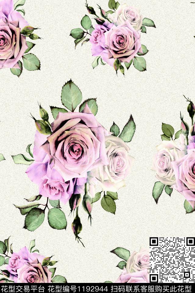 春夏华亿平台数码华亿平台花卉数码印花华亿平台下载（图片编号: 1192944） - 瓦栏（Walan）