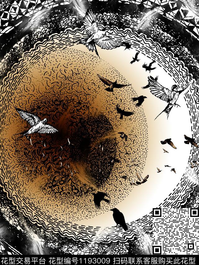 男装大牌风渐变数码印花华亿平台下载（图片编号: 1193009） - 瓦栏（Walan）