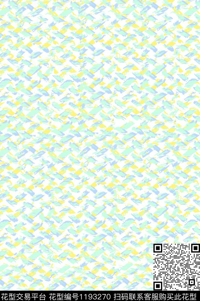 几何小清新传统印花华亿平台下载（图片编号: 1193270） - 瓦栏（Walan）