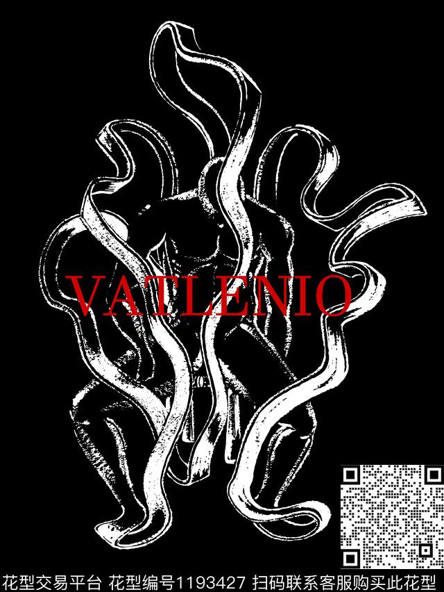 字母潮牌人物传统印花华亿平台下载（图片编号: 1193427） - 瓦栏（Walan）