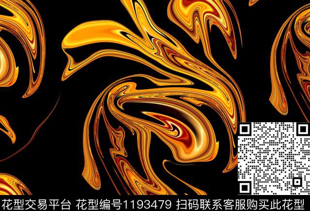 几何抽象数码印花华亿平台下载（图片编号: 1193479） - 瓦栏（Walan）