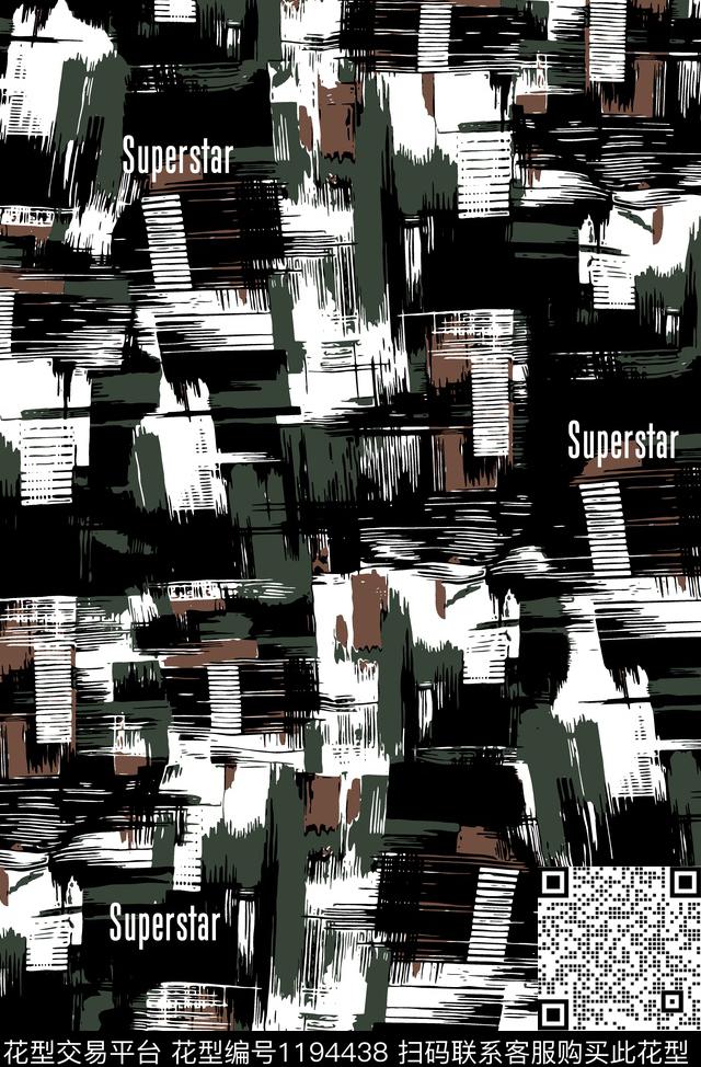 字母几何抽象传统印花华亿平台下载（图片编号: 1194438） - 瓦栏（Walan）