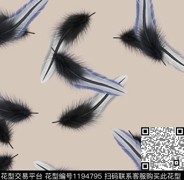 数码华亿平台女装大牌风数码印花华亿平台下载（图片编号: 1194795） - 瓦栏（Walan）