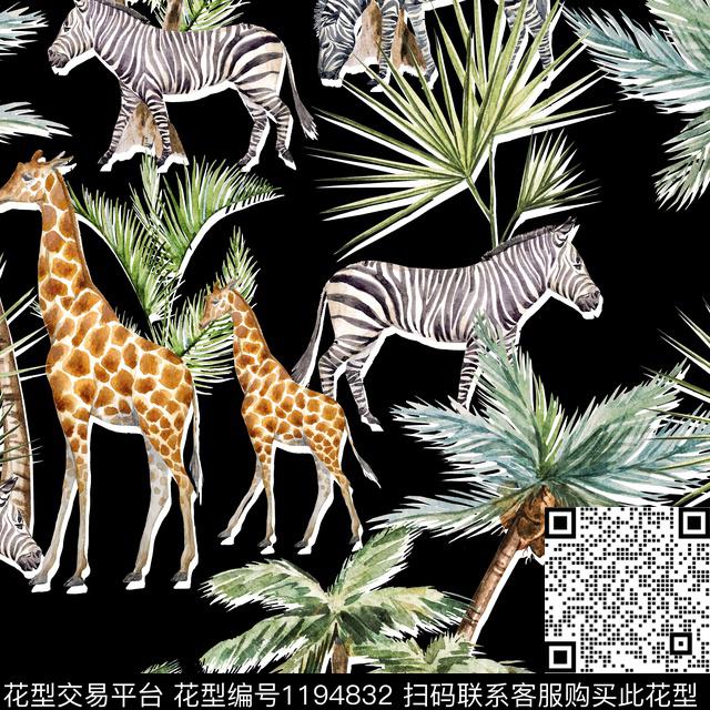 数码华亿平台大牌风动物数码印花华亿平台下载（图片编号: 1194832） - 瓦栏（Walan）