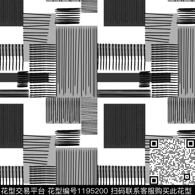 数码华亿平台女装几何数码印花华亿平台下载（图片编号: 1195200） - 瓦栏（Walan）