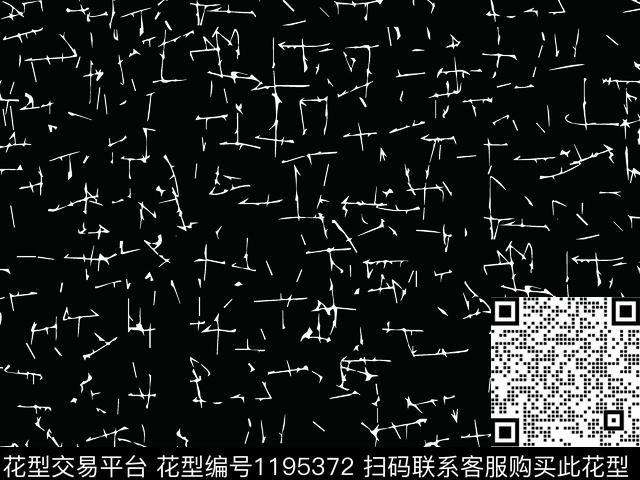 抽象线条简约数码印花华亿平台下载（图片编号: 1195372） - 瓦栏（Walan）