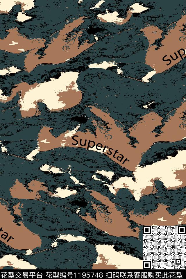 字母潮牌大牌风传统印花华亿平台下载（图片编号: 1195748） - 瓦栏（Walan）