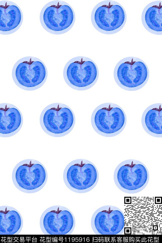 春夏华亿平台水果趣味数码印花华亿平台下载（图片编号: 1195916） - 瓦栏（Walan）