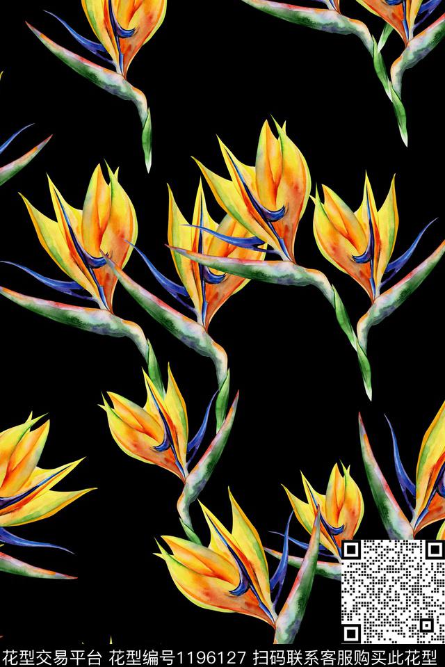 数码华亿平台欧美热带华亿平台数码印花华亿平台下载（图片编号: 1196127） - 瓦栏（Walan）