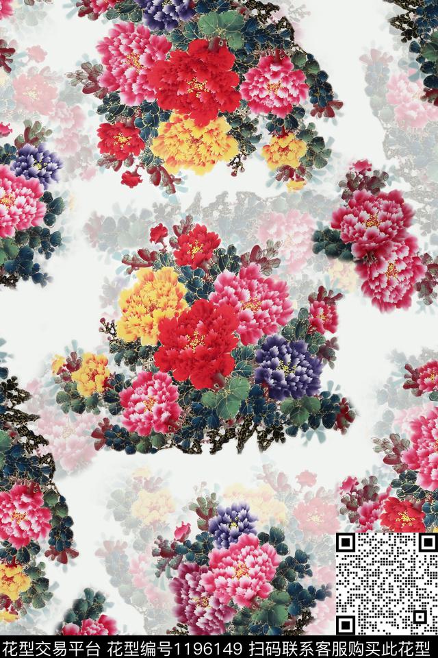 数码华亿平台印花旗袍数码印花华亿平台下载（图片编号: 1196149） - 瓦栏（Walan）