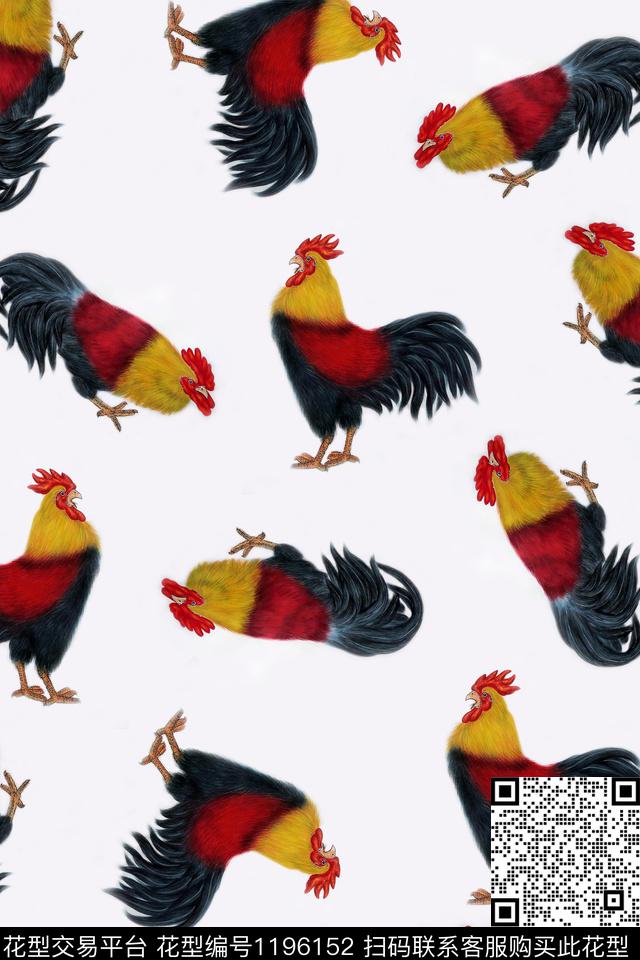 女装公鸡数码印花华亿平台下载（图片编号: 1196152） - 瓦栏（Walan）