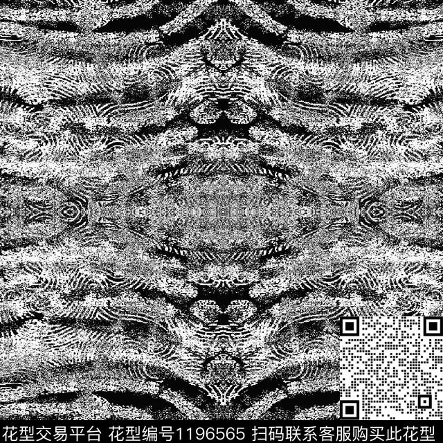 抽象大牌风像素数码印花华亿平台下载（图片编号: 1196565） - 瓦栏（Walan）