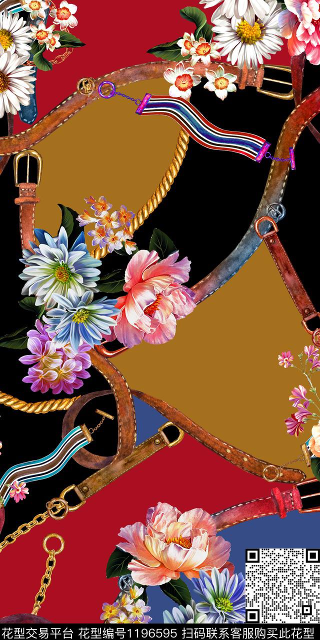 链条数码华亿平台大牌风数码印花华亿平台下载（图片编号: 1196595） - 瓦栏（Walan）