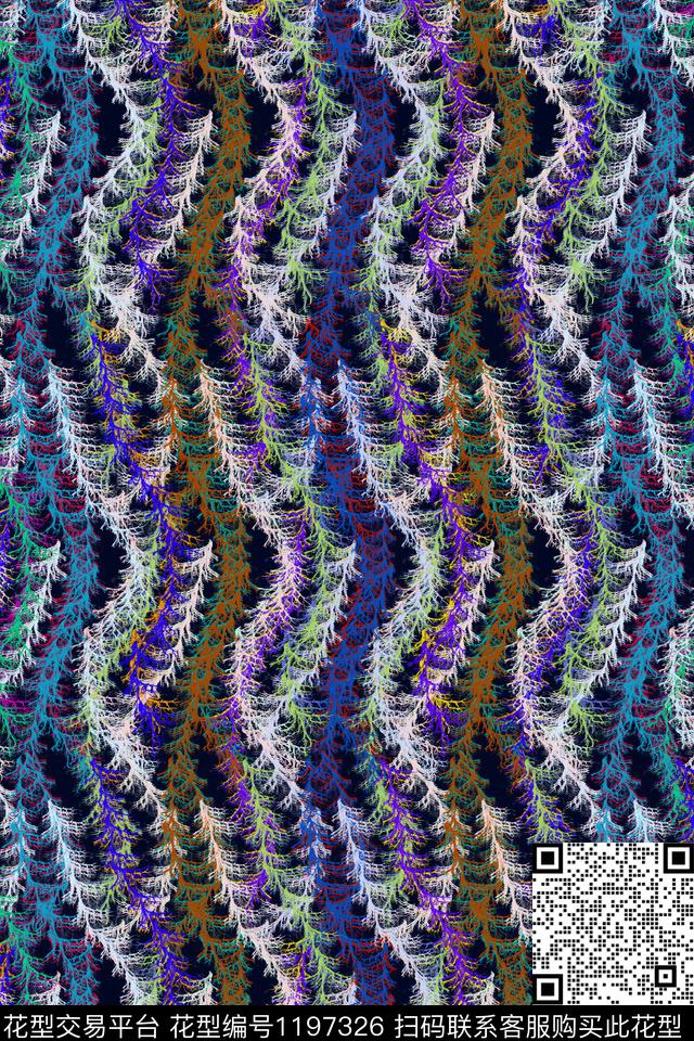 休闲男装抽象数码印花华亿平台下载（图片编号: 1197326） - 瓦栏（Walan）