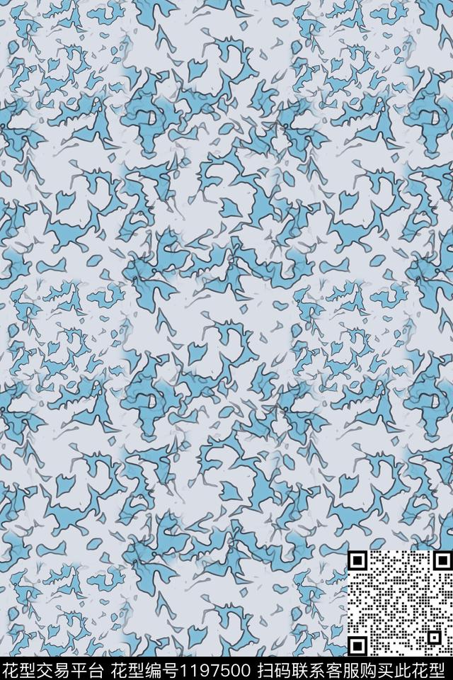 男装休闲花卉抽象迷彩图案传统印花华亿平台下载（图片编号: 1197500） - 瓦栏（Walan）