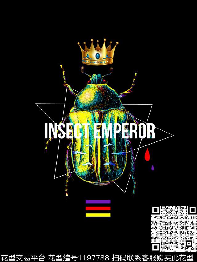 几何潮牌大牌风数码印花华亿平台下载（图片编号: 1197788） - 瓦栏（Walan）