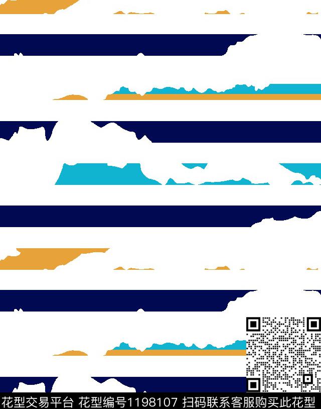 烂花华亿平台几何抽象传统印花华亿平台下载（图片编号: 1198107） - 瓦栏（Walan）