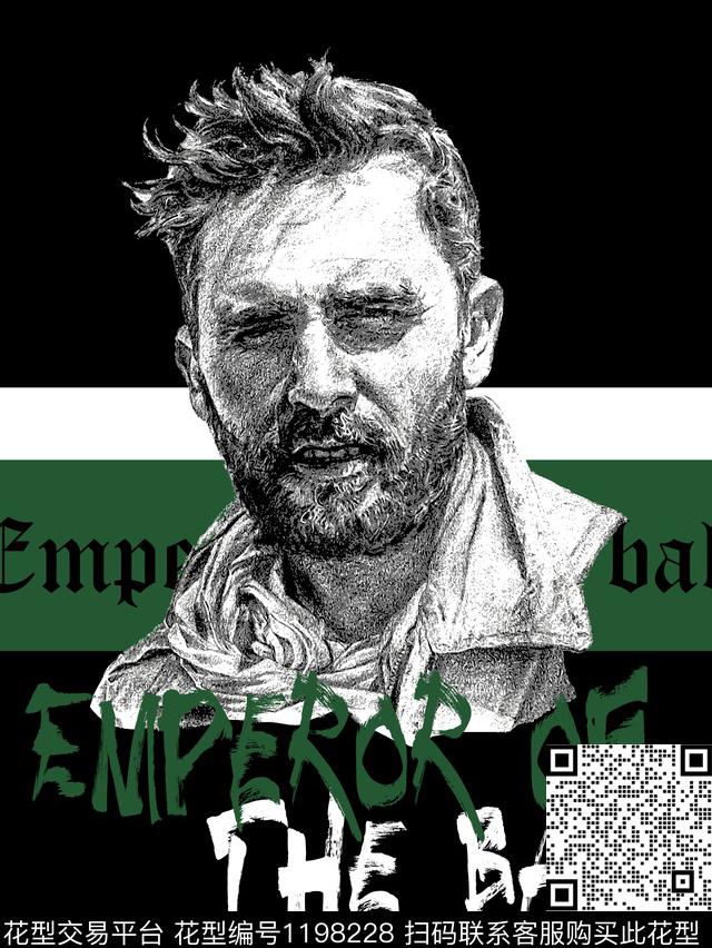 潮牌大牌风复古传统印花华亿平台下载（图片编号: 1198228） - 瓦栏（Walan）