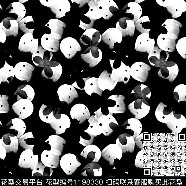 男装潮牌抽象数码印花华亿平台下载（图片编号: 1198330） - 瓦栏（Walan）