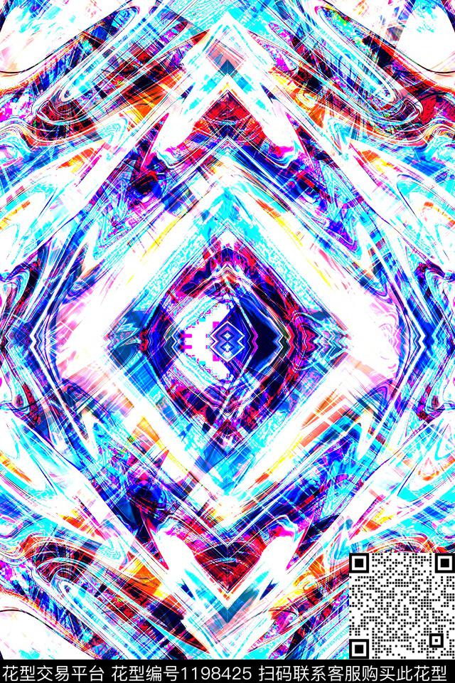 时尚炫彩国际数码印花华亿平台下载（图片编号: 1198425） - 瓦栏（Walan）