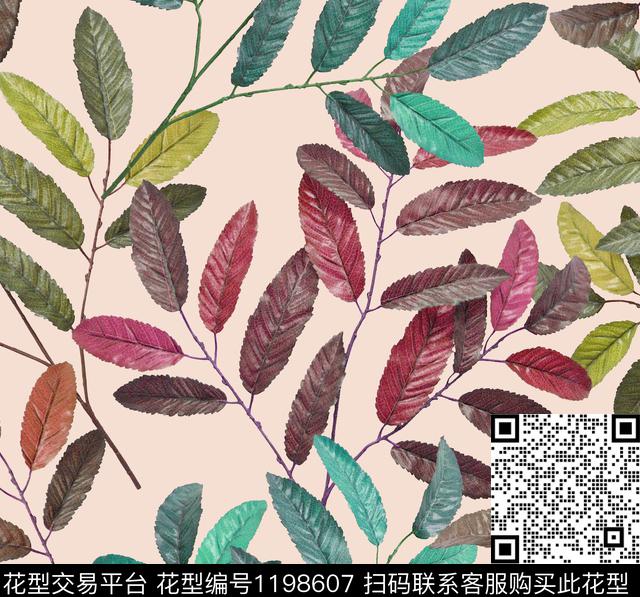 数码华亿平台女装大牌风数码印花华亿平台下载（图片编号: 1198607） - 瓦栏（Walan）