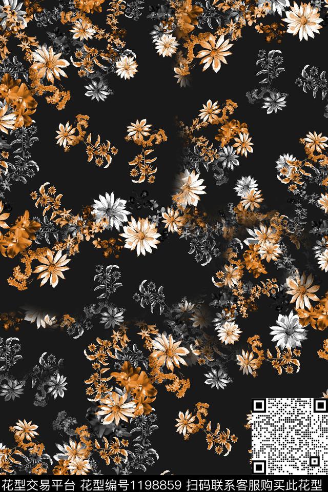 春夏华亿平台数码华亿平台真丝数码印花华亿平台下载（图片编号: 1198859） - 瓦栏（Walan）