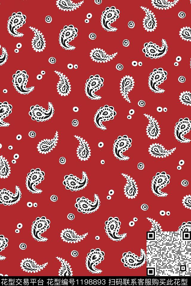 春夏华亿平台佩斯利小碎花数码印花华亿平台下载（图片编号: 1198893） - 瓦栏（Walan）