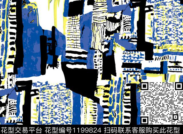 抽象传统印花华亿平台下载（图片编号: 1199824） - 瓦栏（Walan）