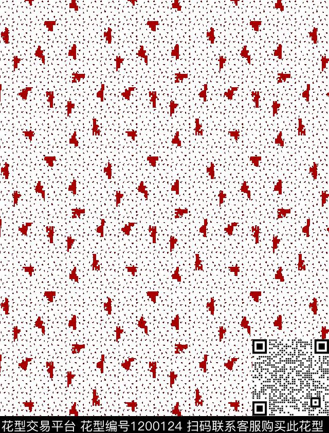 男装几何大牌风传统印花华亿平台下载（图片编号: 1200124） - 瓦栏（Walan）