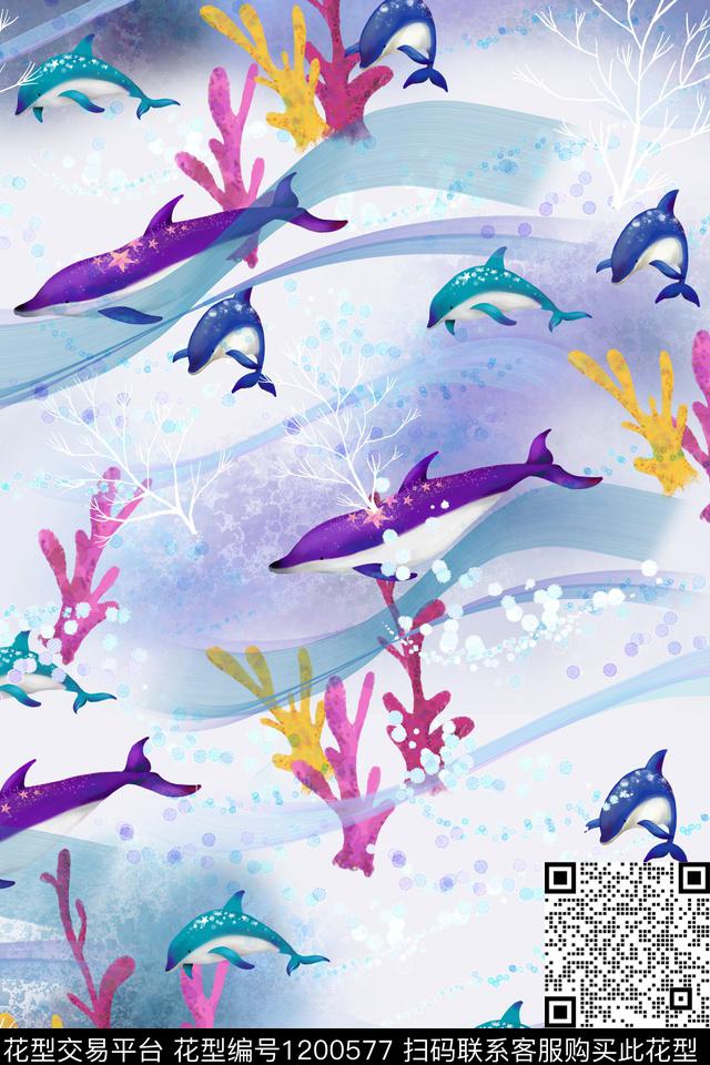 数码华亿平台动物大牌风数码印花华亿平台下载（图片编号: 1200577） - 瓦栏（Walan）